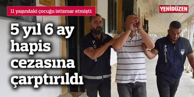 5 yıl 6 ay hapis cezasına çarptırıldı
