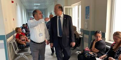 Dinçyürek: "Gazimağusa Hastanesi'nde yeni doğan yoğun bakım ünitesi yakında hizmete girecek"