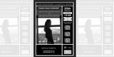 Piyanist Anastasiia Andrievskaya’nın çağdaş klasik müziği ile ısınmak ister misiniz?