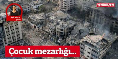 Çocuk mezarlığı…