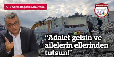 “Adalet gelsin ve ailelerin ellerinden tutsun!”