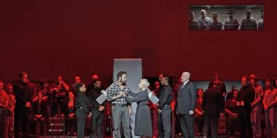 New York Metropolitan Operası’na hiç bu kadar yakın olmamıştık