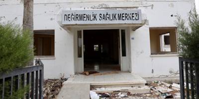 Değirmenlik Sağlık Merkezi binası yıkıldı