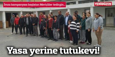 Yasa yerine tutukevi!