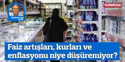 Faiz artışları, kurları ve enflasyonu niye düşüremiyor?