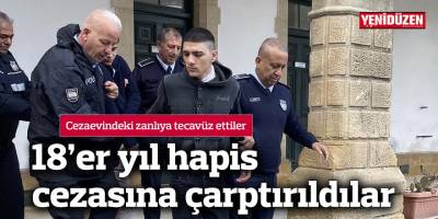 Cezaevindeki zanlıya tecavüz ettiler