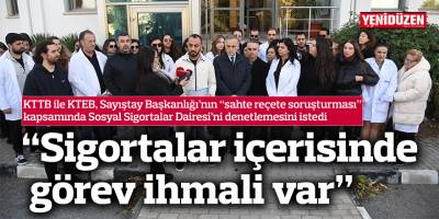 Sayıştay Başkanlığı’na “sahte reçete soruşturması” kapsamında “sigortaları denetle” başvurusu