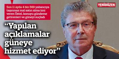 “Yapılan açıklamalar güneye hizmet ediyor”