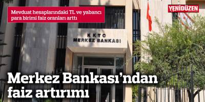 Merkez Bankası’ndan faiz artırımı