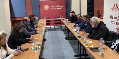 CTP ve AKEL Lefkoşa İlçe Örgütleri bir araya geldi