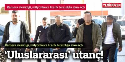 ‘Uluslararası’ utanç!