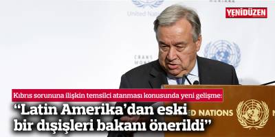 'Temsilci' konusunda yeni gelişme