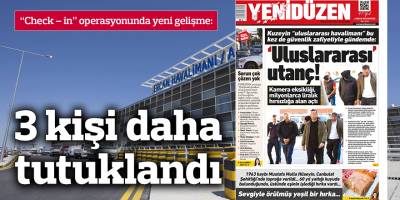 “Check – in” operasyonunda yeni gelişme
