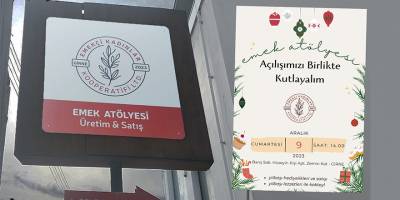 “Emek Atölyesi” Cumartesi günü açılıyor