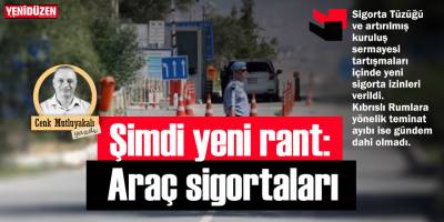 Şimdi yeni rant: Araç sigortaları