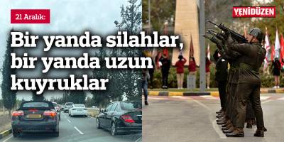 21 Aralık: Bir yanda silahlar, bir yanda uzun kuyruklar