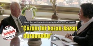 “Çözüm bir kazan-kazan durumudur”