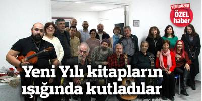 Yeni Yılı kitapların ışığında kutladılar