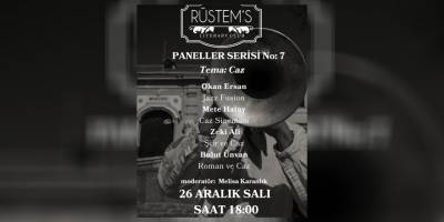 Rüstemde Paneller Serisi Caz teması ile sürüyor