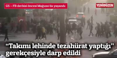 "Takımı lehinde tezahürat yaptığı" gerekçesiyle darp edildi