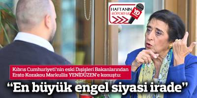 “En büyük engel siyasi irade”