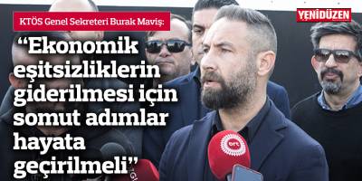 Maviş: “Ekonomik eşitsizliklerin giderilmesi için somut adımlar hayata geçirilmeli”