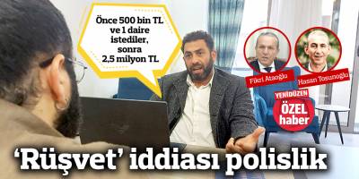 ‘Rüşvet’ iddiası polislik