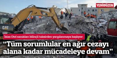 İsias Otel Davası: İlk duruşma Çarşamba