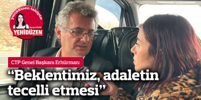 “Beklentimiz, adaletin tecelli etmesi”