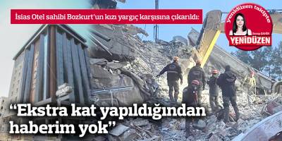 “Ekstra kat yapıldığından haberim yok”