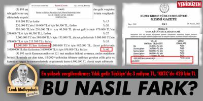 Bu nasıl bir ‘vergi yükü’, bu nasıl bir orantısızlık!