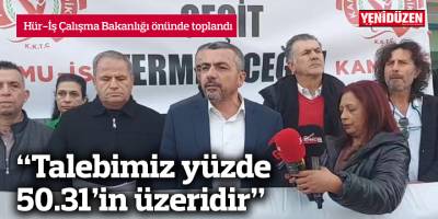“Talebimiz yüzde 50.31’in üzeridir”
