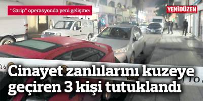 Alav cinayeti zanlılarını kuzeye geçiren 3 kişi güneyde tutuklandı