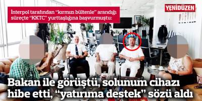 Bakan ile görüştü, solunum cihazı hibe etti, “yatırıma destek” sözü aldı