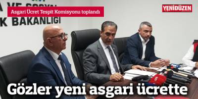 Asgari ücret masası toplandı