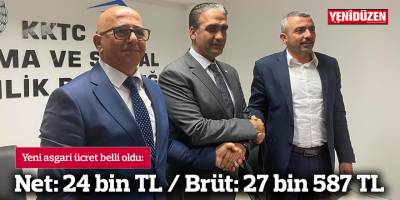 Yeni asgari ücret: Net 24 bin TL