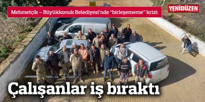 Çalışanlar iş bıraktı