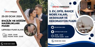 Evlilik ve Düğün Hazırlıkları ile mobilya fuarı 25 Ocak’ta açılıyor