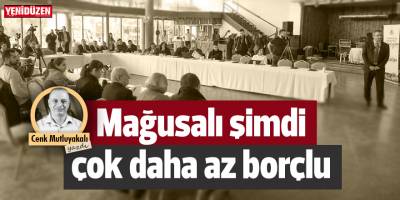 Mağusalı şimdi çok daha az borçlu