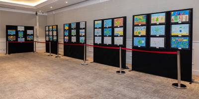 “Kaplumbağa” konulu resim sergisinin açılışı yapıldı