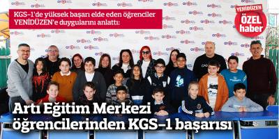 Artı Eğitim Merkezi öğrencilerinden KGS-1 başarısı