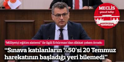 “Sınava katılanların %50’si 20 Temmuz harekatının başladığı yeri bilemedi”