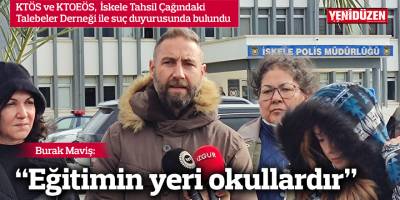 KTÖS ve KTOEÖS,  İskele Tahsil Çağındaki Talebeler Derneği ile suç duyurusunda bulundu