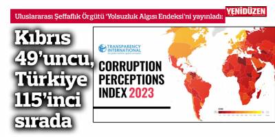 Kıbrıs 49’uncu, Türkiye 115’inci sırada