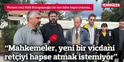 “Mahkemeler, yeni bir vicdani retçiyi hapse atmak istemiyor”