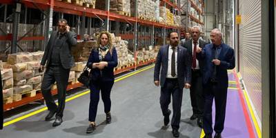 Kıbrıs'ın kuzeyinden Türkiye'ye nohut ihracatı yapıldı