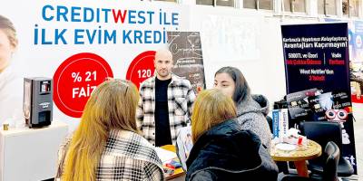 Creditwest Bank Evlilik ve Düğün Hazırlıkları Fuarı’na katıldı