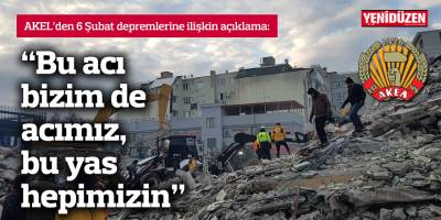 “Bu acı bizim de acımız, bu yas hepimizin”