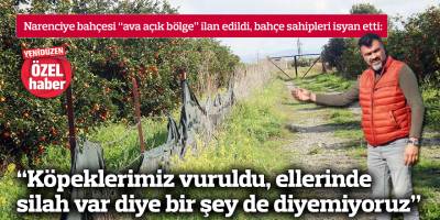 “Köpeklerimiz vuruldu, ellerinde silah var diye bir şey de diyemiyoruz”