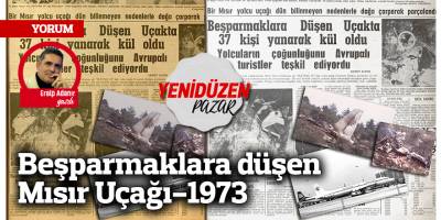 Beşparmaklara düşen Mısır Uçağı-1973